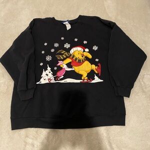 Christmas Winnie the Pooh sweater size XL